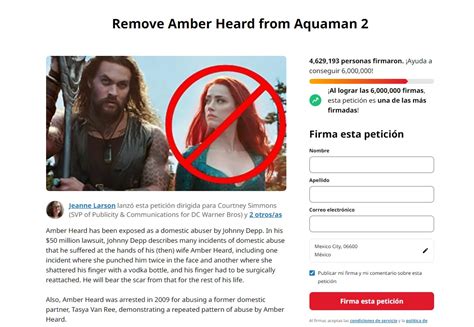 El Retorno De Amber Heard Rodará Aquaman 2 Luego De Perder El Juicio
