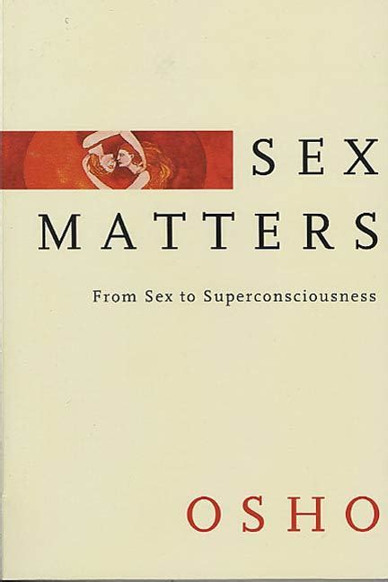 Sex Matters By Osho Book Read Online