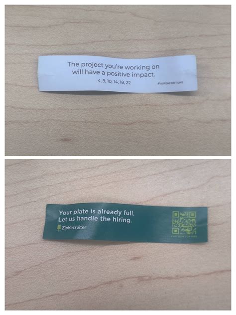 My Fortune Cookie Was Just An Ad R Mildlyinteresting