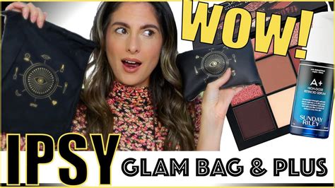 Ipsy Glam Bag And Glam Bag Plus October 2020 Unboxing Youtube