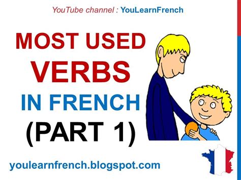 French Lesson 231 - 100 Most common verbs in French PART 1 Most used ...