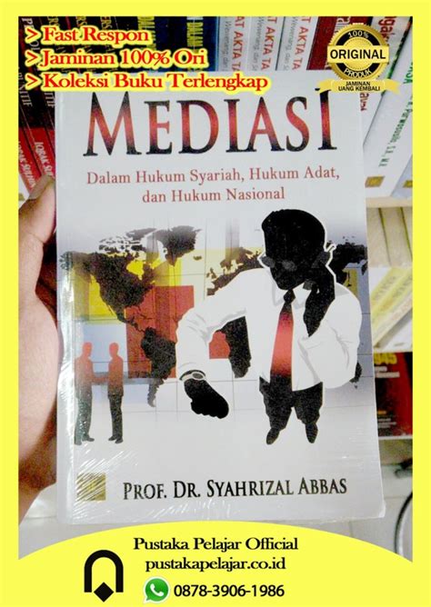Mengatur perihal kewarisan, yakni hukum. Jual Buku Mediasi dalam Hukum Syariah Hukum Adat dan Hukum ...