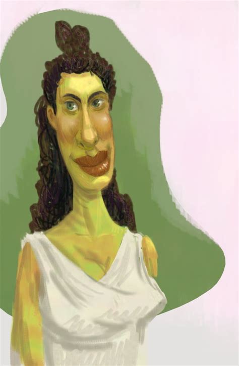 Doodle Ancient Greek Olympian Woman A Clumsy Conspiracy