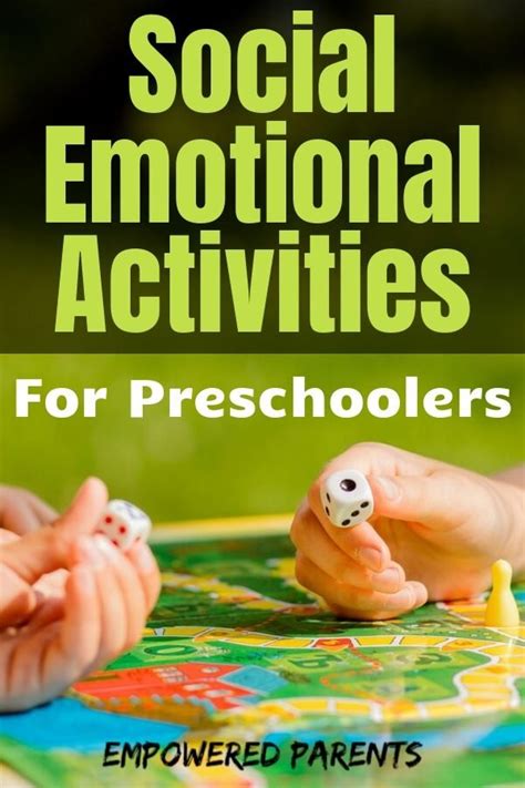 Fun Social Emotional Activities For Preschoolers Empowered Parents