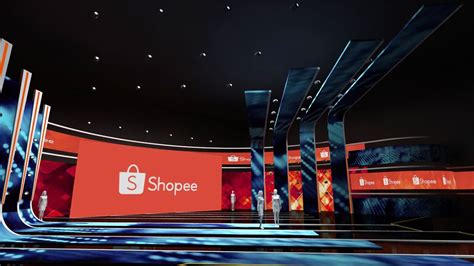 Shopee 1111 Big Sale Tv Show With Gfriend On Behance Tv Set Design