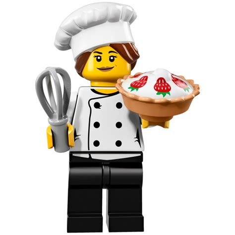 Lego Gourmet Chef Minifigure Comes In Brick Owl Lego Marketplace