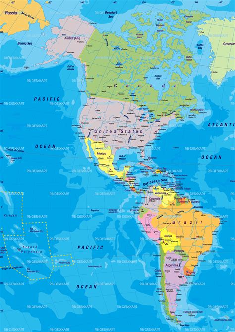 Gallery Of Mapa Del Continente Americano World Map Weltkarte Peta Dunia