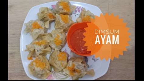 Hasilnya lembut gurih, bikin ketagihan. Cara membuat dimsum ayam - YouTube