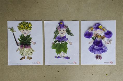 Nature People and 30+ Other Nature Craft Printables - Rain or Shine Mamma