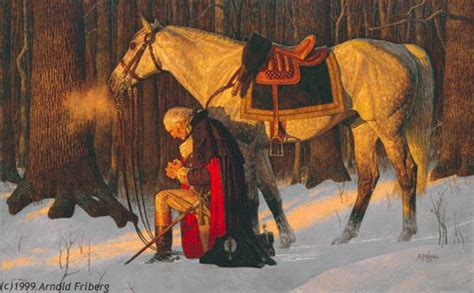 The Great American History Blog Washingtons Prayer At Valley Forge