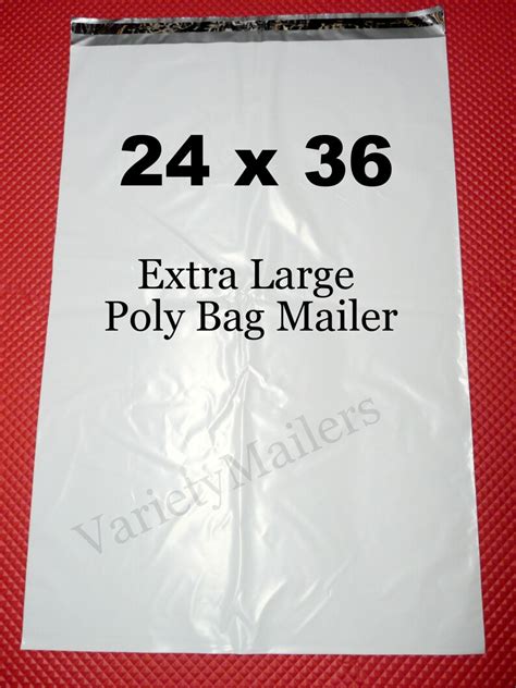 20 Extra Large Poly Bag Mailers 24x36 Jumbo Size Plastic Etsy