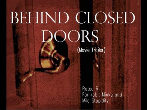 Documentary giving an insight into domestic abuse, following the stories of three women over the course of 12 months to show how terrifying it can be. Behind Closed Door (movie trailer) - YouTube