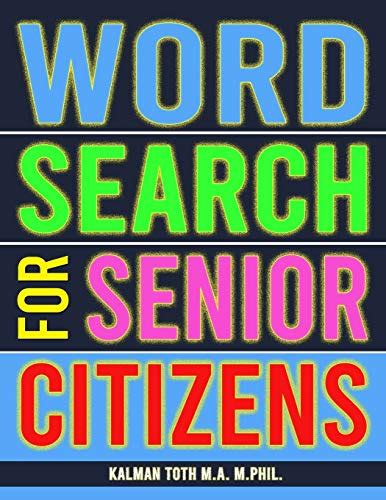 9781977667298 Word Search For Senior Citizens 133 Extra Large Print