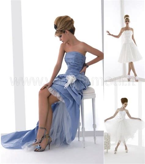 Stai cercando abiti da sposa in offerta? Abiti da sposa corti stile anni '50 | Abiti da sposa corti ...