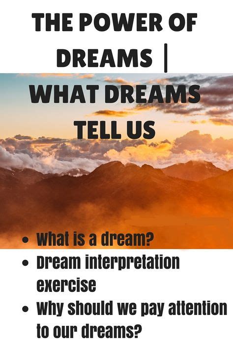 30 Best What Are Dreams The Concept Of Dreaming Images What Are