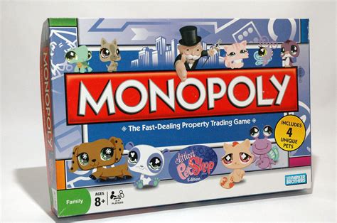 Monopoly Littlest Pet Shop Edition Parker Brothers 2008 Complete Read