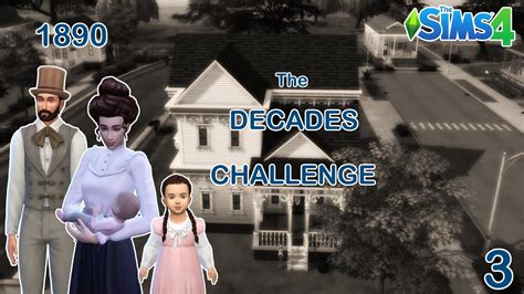 The Sims 4 Decades Challenge Episode 3 Christmas In 1890 Youtube