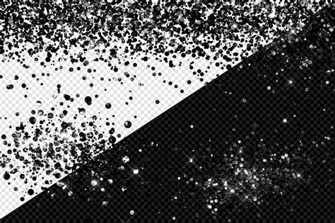 Black Glitter Overlays By Digital Curio Thehungryjpeg