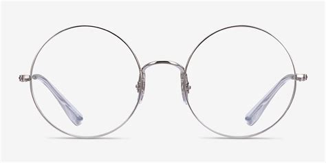 Ray Ban Rb6392 Round Silver Frame Eyeglasses Eyebuydirect Canada