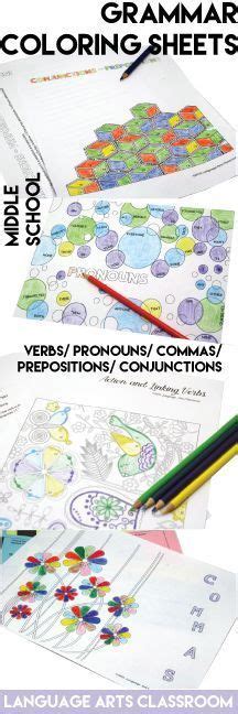 Color By Grammar Grammar Activities For Younger Students Language