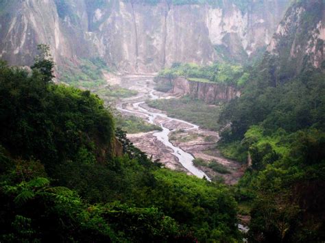 The Beauty Landscape Of Indonesia Sianok Canyon Historic