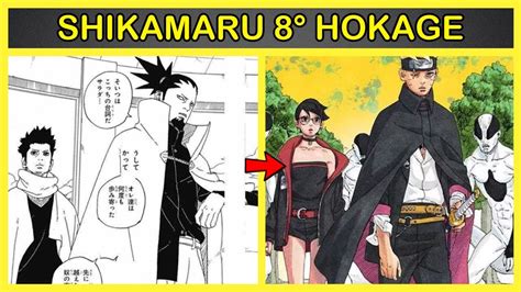 Confirmado Shikamaru Es 8° Hokage En El Nuevo Manga De Boruto Youtube