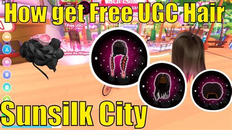 How To Get Free Ugc Hair In Sunsilk City Very Easy Free Items 5