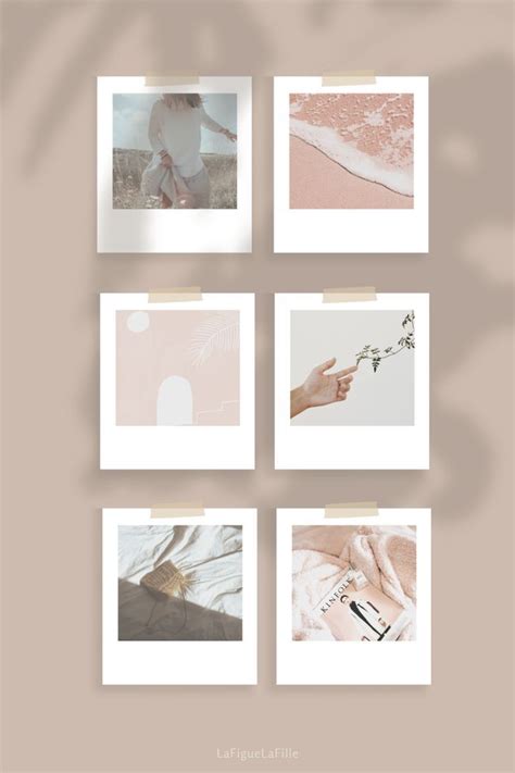 Download instagram story polaroid kit graphic templates by amritpaldesign. Personal brand identity in 2020 | Photo collage template ...
