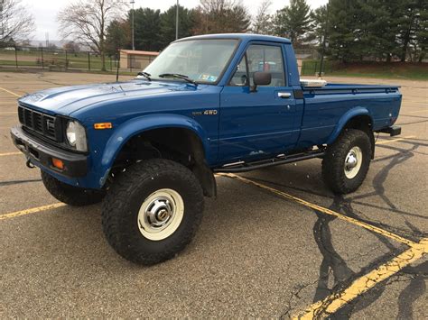 Blue 57k 1980 Toyota Hilux 4×4 For Sale