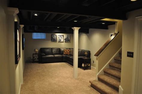 Best Paint To Spray Exposed Basement Ceiling - Paint Basement Ceiling
