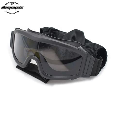 Tactical Glasses Military Goggles Army Sunglasses With 4 Lens Men Shooting Eyewear Gafas In