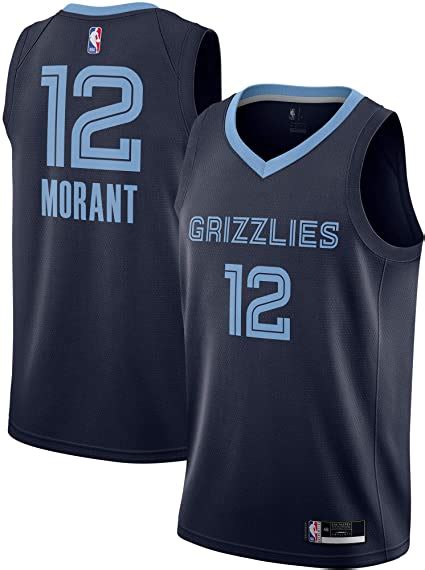 Ja Morant Memphis Grizzlies 12 Official Youth 8 20 Navy