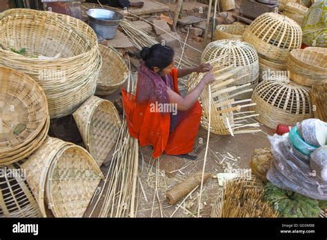 Bamboo Craft Of Basthar In The State Of Chatthisgarh In Central India The Cultural Heritage Of