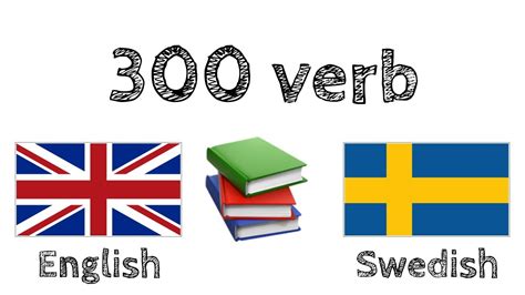 300 Verb Läsa Och Lyssna Engelska Svenska Modersmålstalare