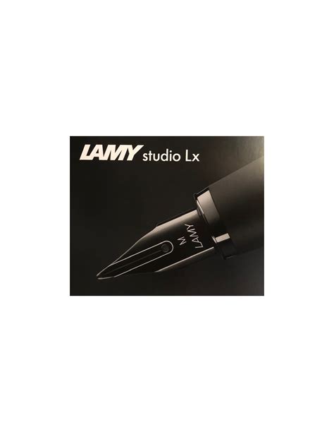 Caneta Lamy Studio Lx All Black M 066 Canetas Aparo Lamy