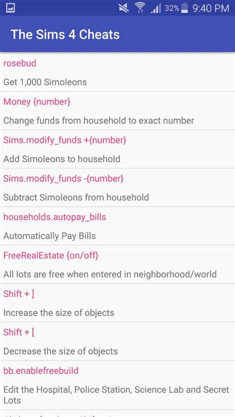 Sims 4 Cheat Codes For Android Apk Sims 4 Cheats Sims 4 Sims