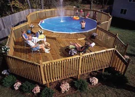 Maybe you would like to learn more about one of these? How to Build a Pool Deck - Above Ground Pool Deck Plans