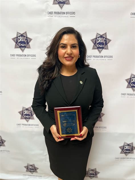 Imperial County Deputy Probation Officer receives statewide recognition