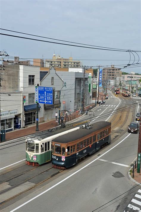 Hakodate City Tram Hokkaido Japan 鉄道 写真 函館 国内旅行