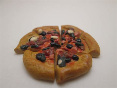 Polymer Clay Pizza Diy