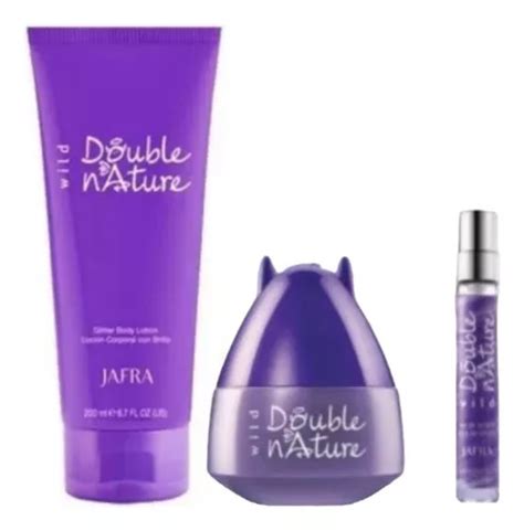 Perfume Jafra Diablito Wild Morado Double Nature Kit 3 Pzas Cuotas Sin Interés