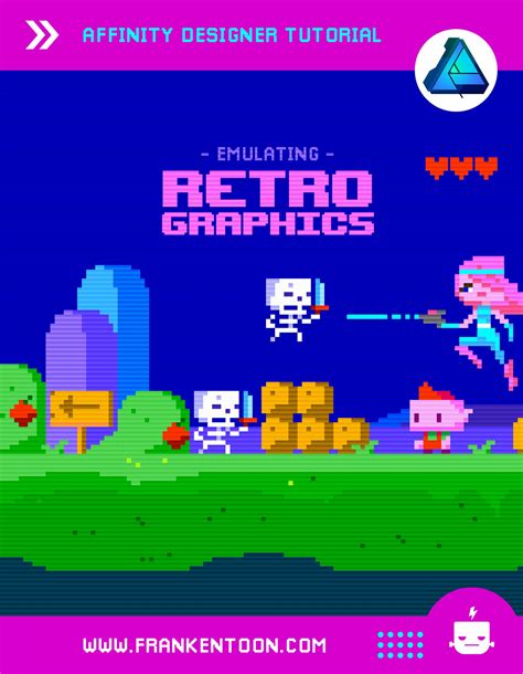 Emulating Retro Graphics in Affinity Designer | Video game tester jobs