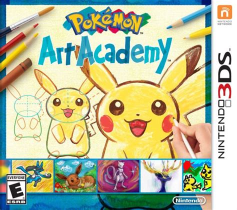 Pokémon Art Academy Review 3ds Nintendo Life