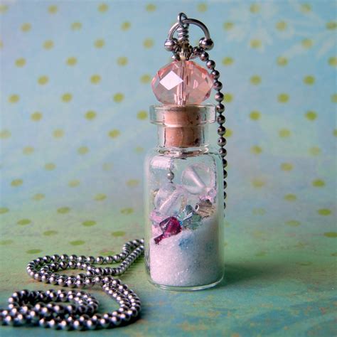 How To Make A Glass Vial Necklace Rings And Thingsrings And Things