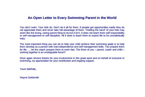 9 Thank You Letters To Parents Sample Templates