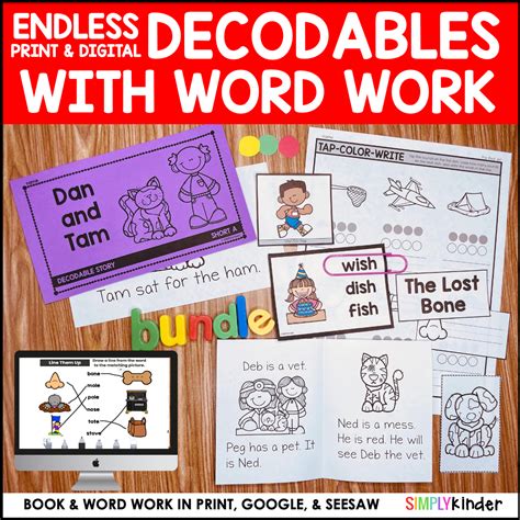 Decodable Readers For Kindergarten Simply Kinder