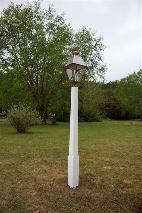 Cedar Lamp Post