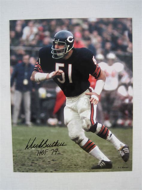 Lot Detail Mike Ditka And Dick Butkus Lot Of 2 Autographed 8x10 Photos