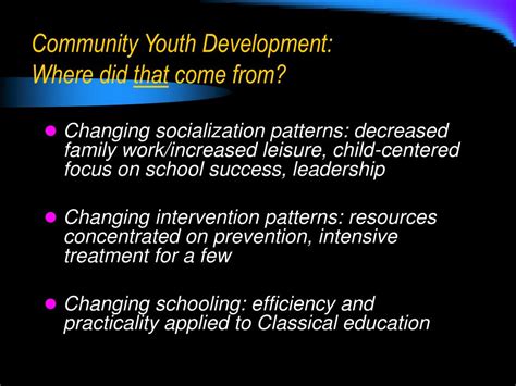 Ppt Community Youth Development Powerpoint Presentation Free