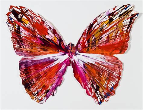 Damien Hirst, spin painting butterfly | Art | Pinterest ...